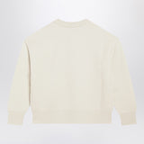 Ami Paris White Ami De Coeur cardigan