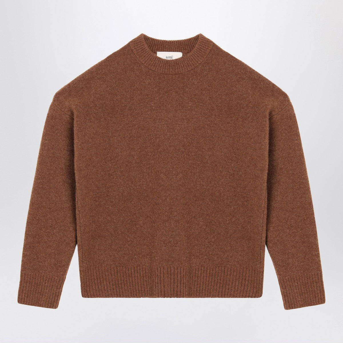 Ami Paris Hazelnut Ami De Coeur sweater