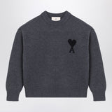 Ami Paris Dark grey Ami De Coeur sweater
