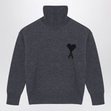 Ami Paris Turtleneck sweater Ami De Coeur grey