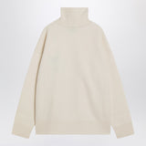 Ami Paris Turtleneck sweater Ami De Coeur white