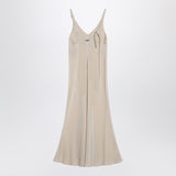 Sportmax Ivory dress with adjustable strap