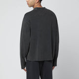 Entire Studios Black washed long-sleeve top