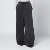 Entire Studios Black washed cotton joggers
