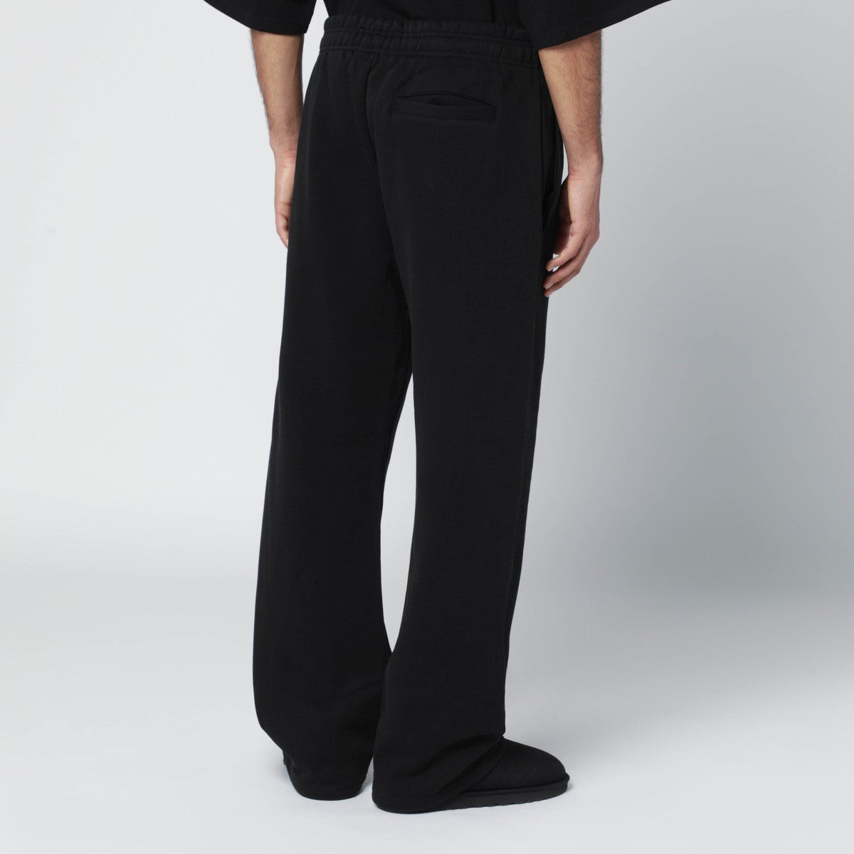 Entire Studios Black cotton joggers