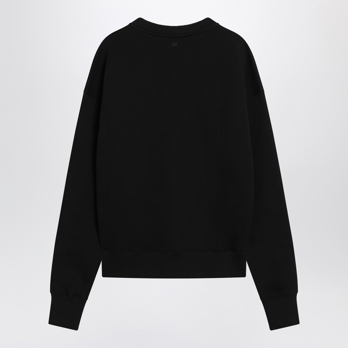 Ami Paris Black Ami De Coeur crewneck sweatshirt