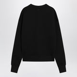 Ami Paris Black Ami De Coeur crewneck sweatshirt