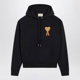 Ami Paris Black Ami De Coeur hoodie