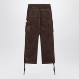 Brain Dead Brown corduroy cargo trousers