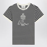 Frame Striped cotton T-shirt