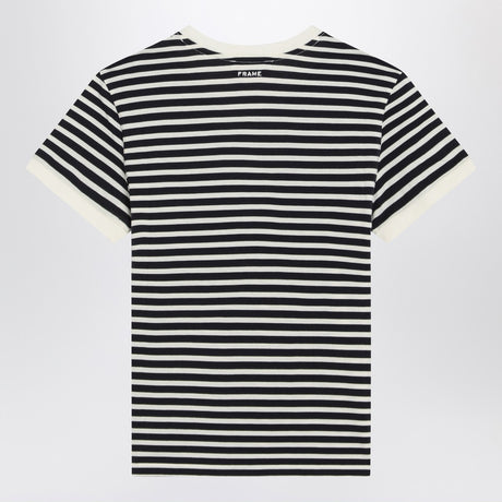 Frame Striped cotton T-shirt