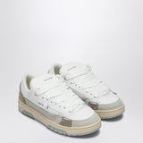 Santha White/grey colour-block sneaker