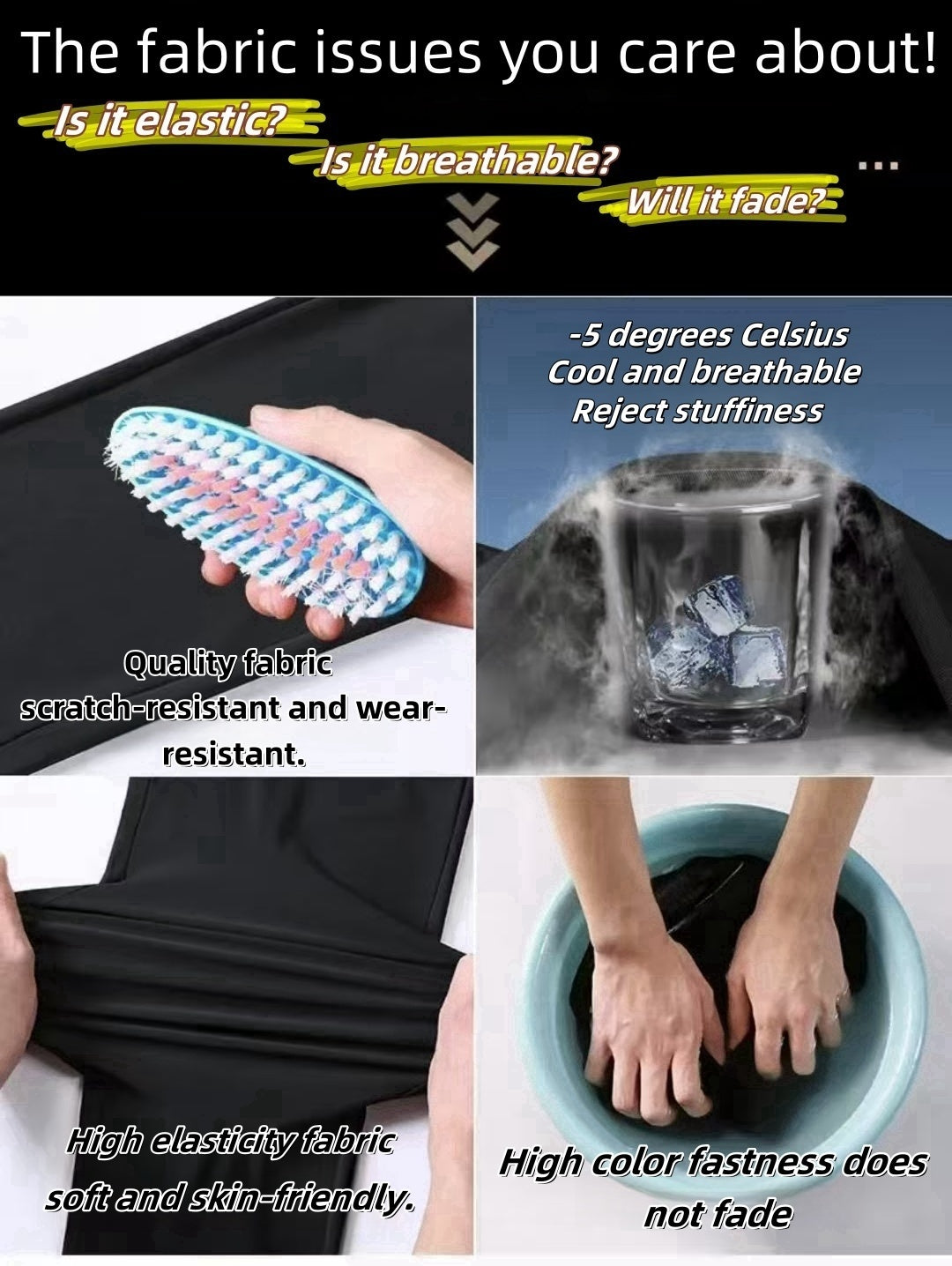 Ice Silk Pants