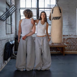 Sweatpants Embroidered Men's And Women's Wide-leg Pants Loose Casual Pants