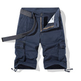 Workwear Shorts Men's Summer Solid Color Multi-pocket