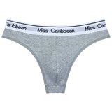 Men's Underwear Sexy U Convex Sports Fitness Letter Waist Cotton